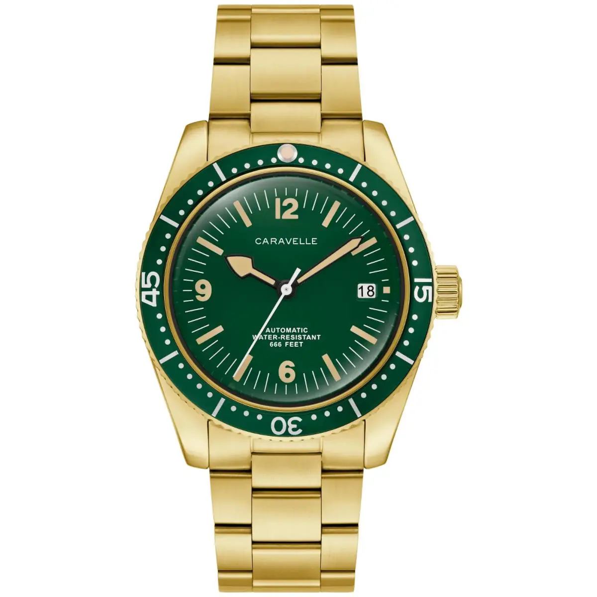 Sea Hunter  BY Bulova Classic Mens Vintage Style Men s Watch by Caravelle