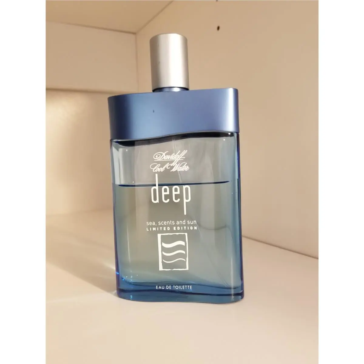 Davidoff Cool Water Deep Sea Scents Sun Limited Edition 3.4 oz Edt Eau De Toilet