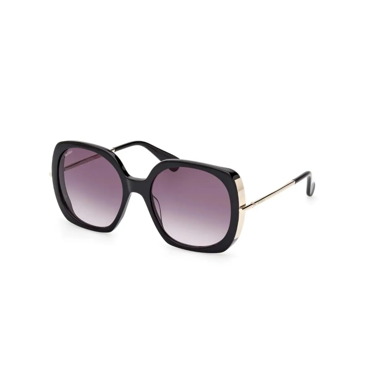 Max Mara MM0079 01B Black/smoke Gradient Sunglasses 58-19-135