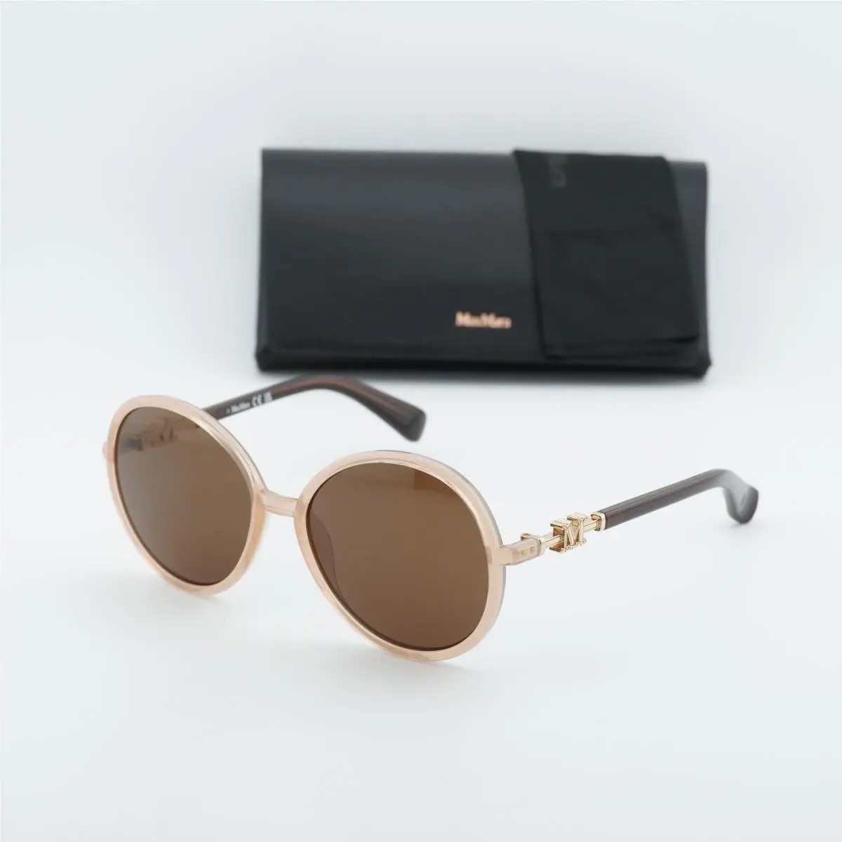 Max Mara MM0065 59F Beige/brown 58-17-140 Sunglasses