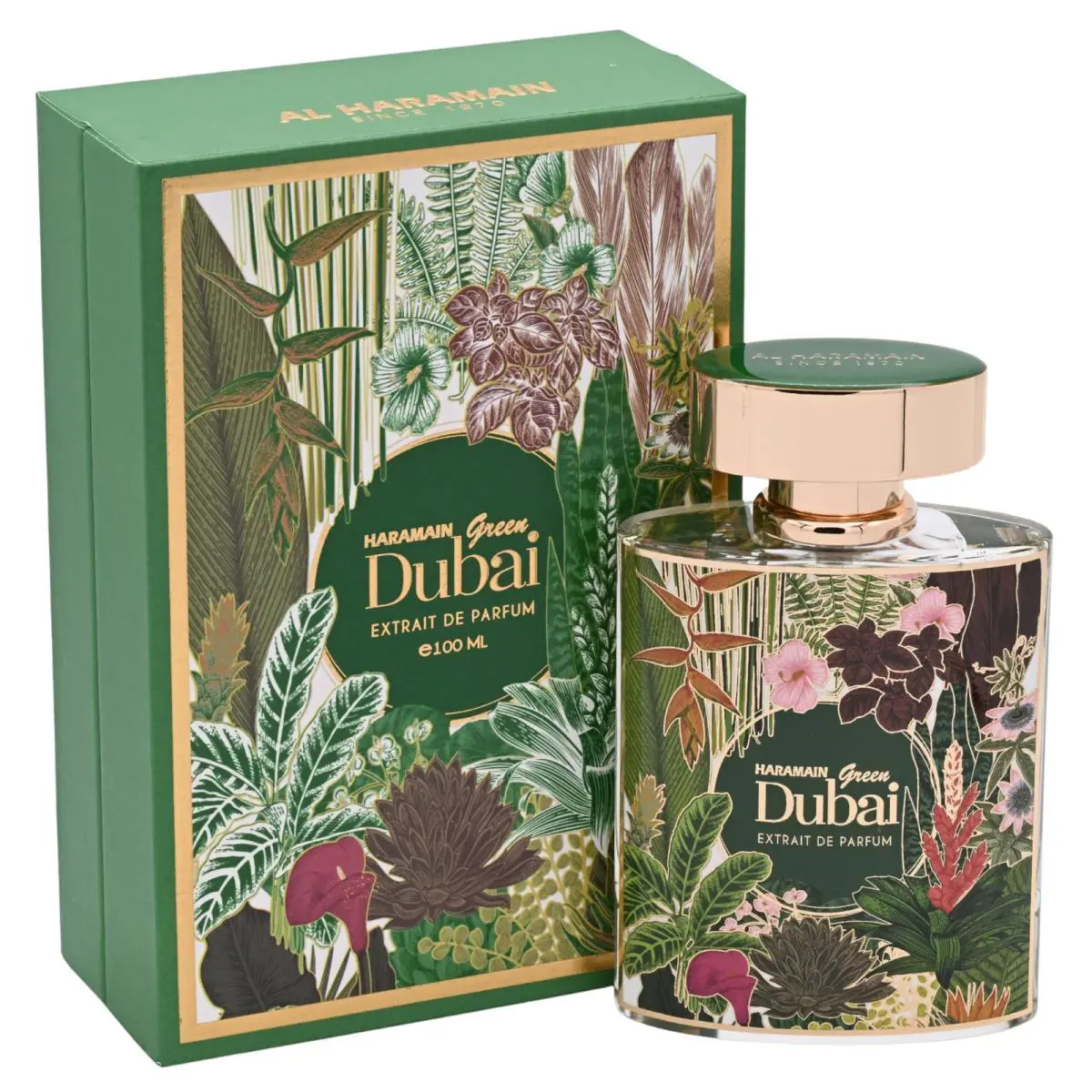 Green Dubai by Al Haramain For Unisex Edp 3.3 / 3.4 oz