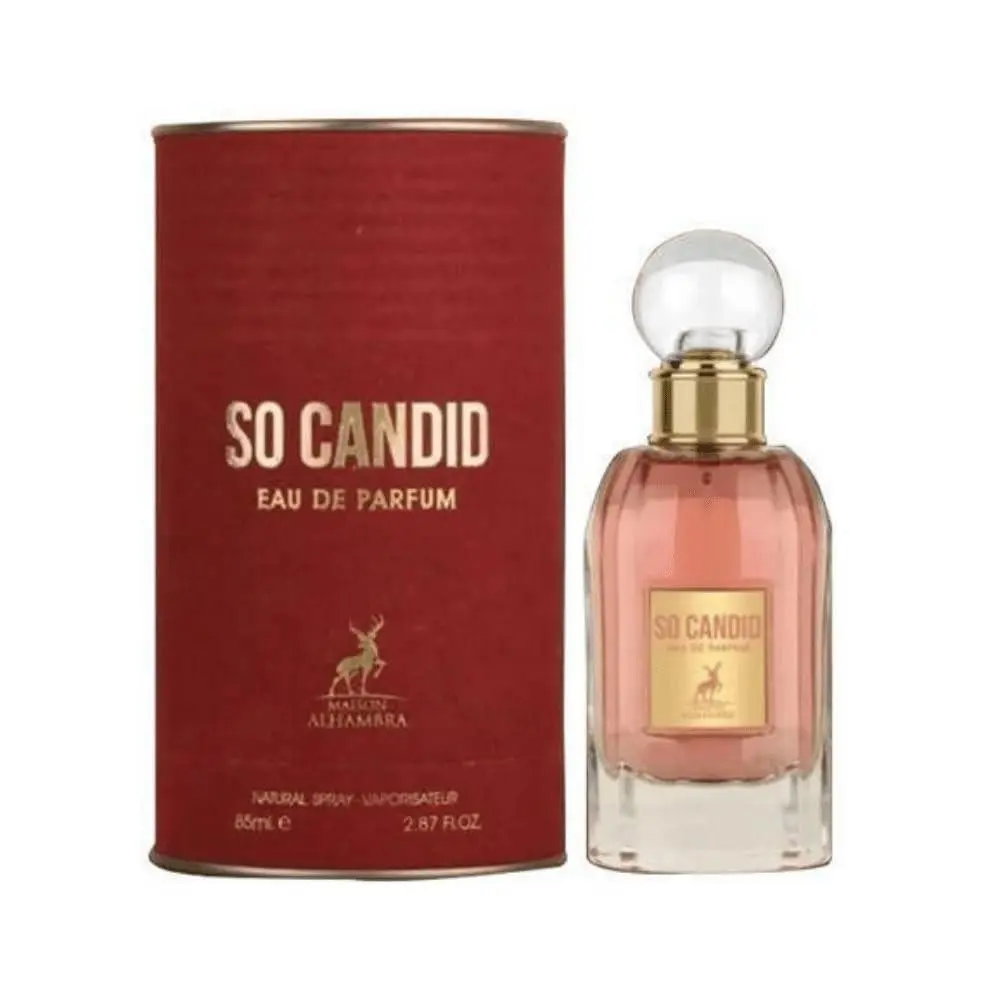 Lattafa Maison Alhambra So Candid Eau De Parfum For Women 2.87 Fl Oz Elegant Fragrance
