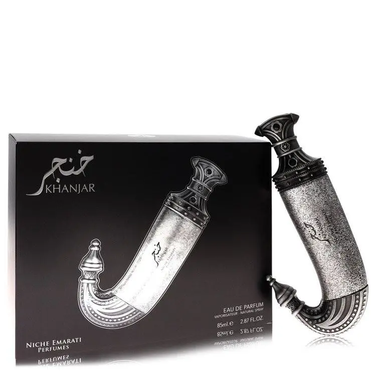 Niche Emarati Khanjar by Lattafa Eau De Parfum Spray 2.8 oz For Men