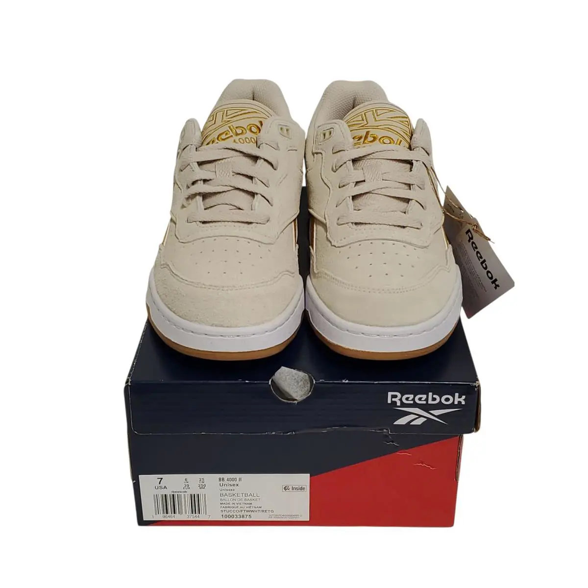 Reebok shoes - Stucco/Footwear White/Retro Gold 0