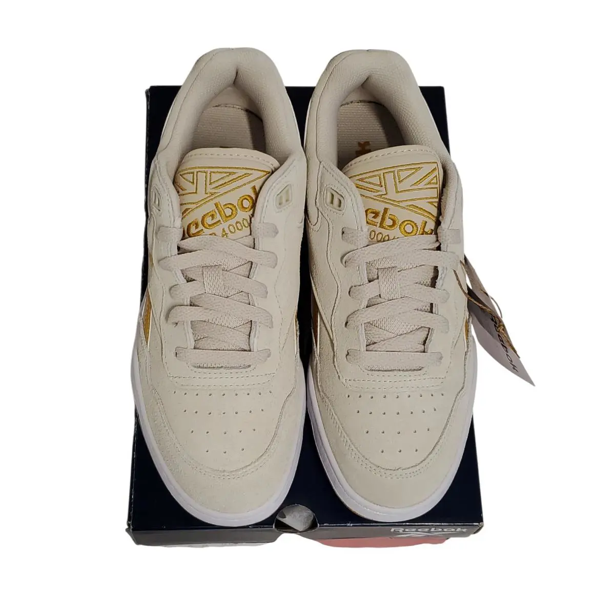 Reebok shoes - Stucco/Footwear White/Retro Gold 1