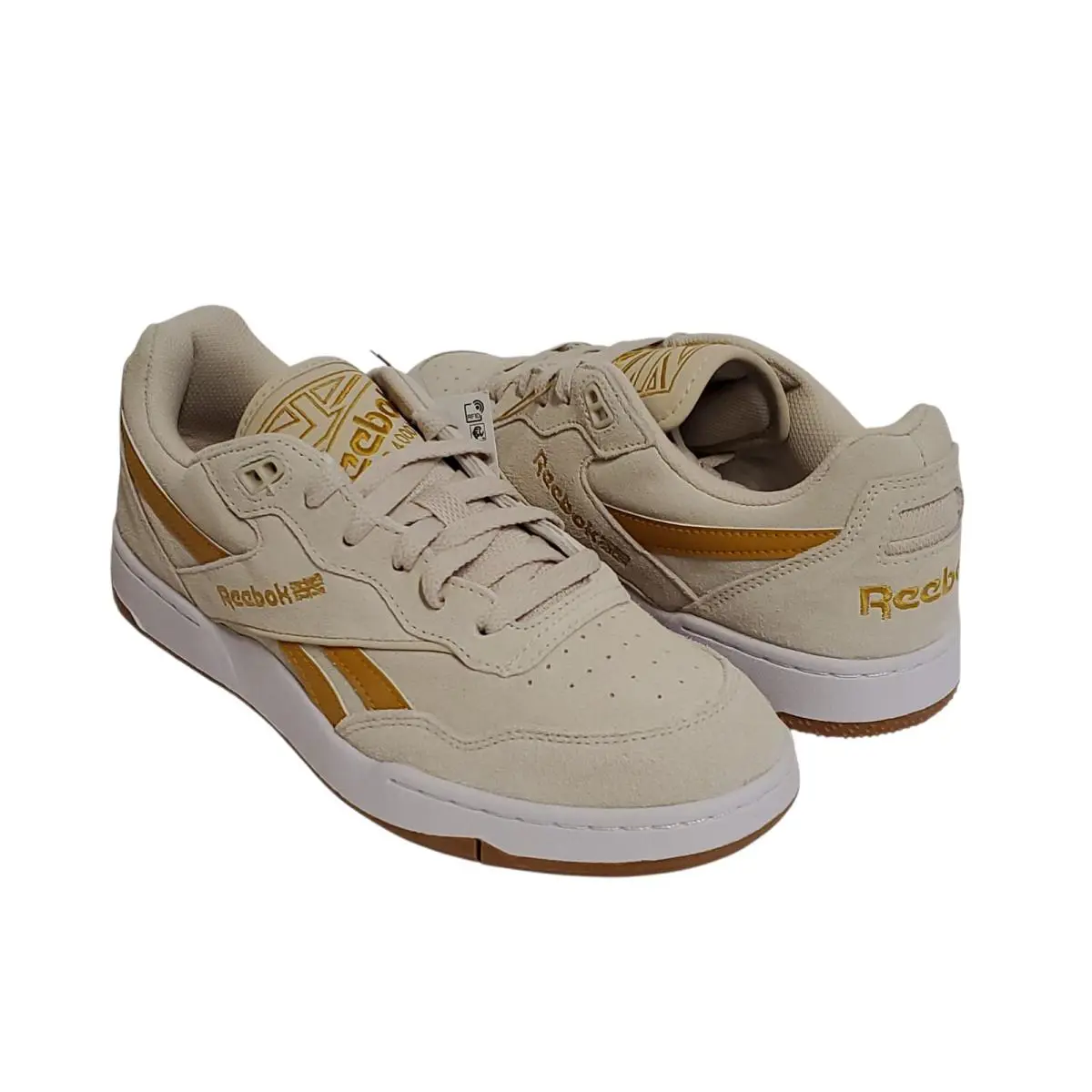 Reebok shoes - Stucco/Footwear White/Retro Gold 2