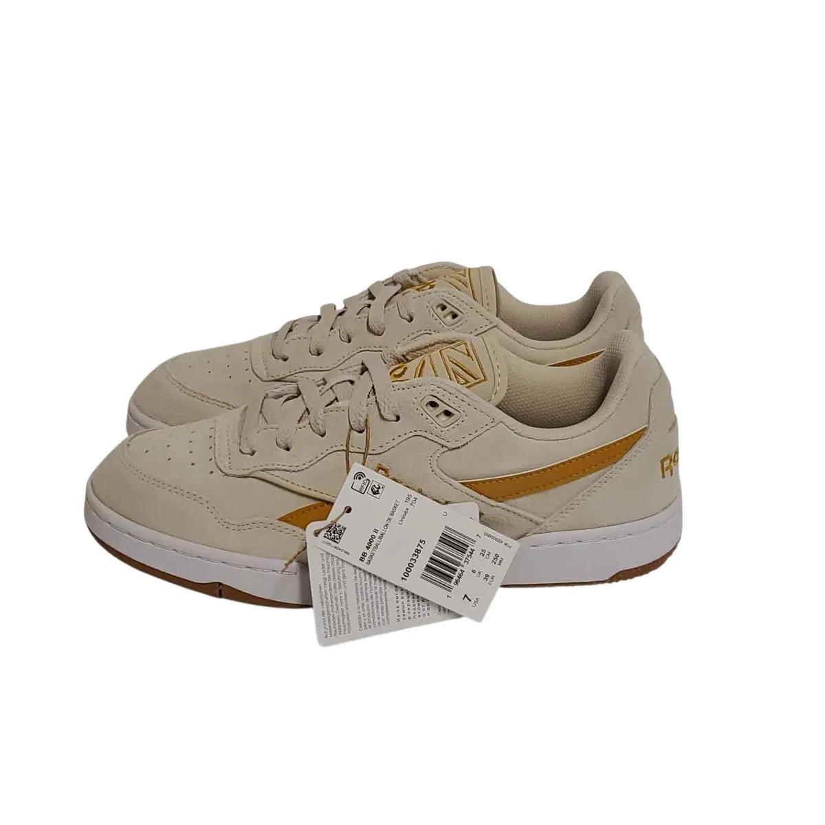 Reebok shoes - Stucco/Footwear White/Retro Gold 5