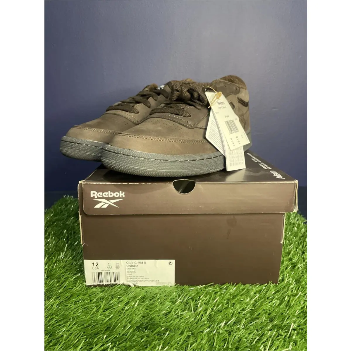 Reebok shoes - Reebok Club C - Club - IF7935 - Brown 1