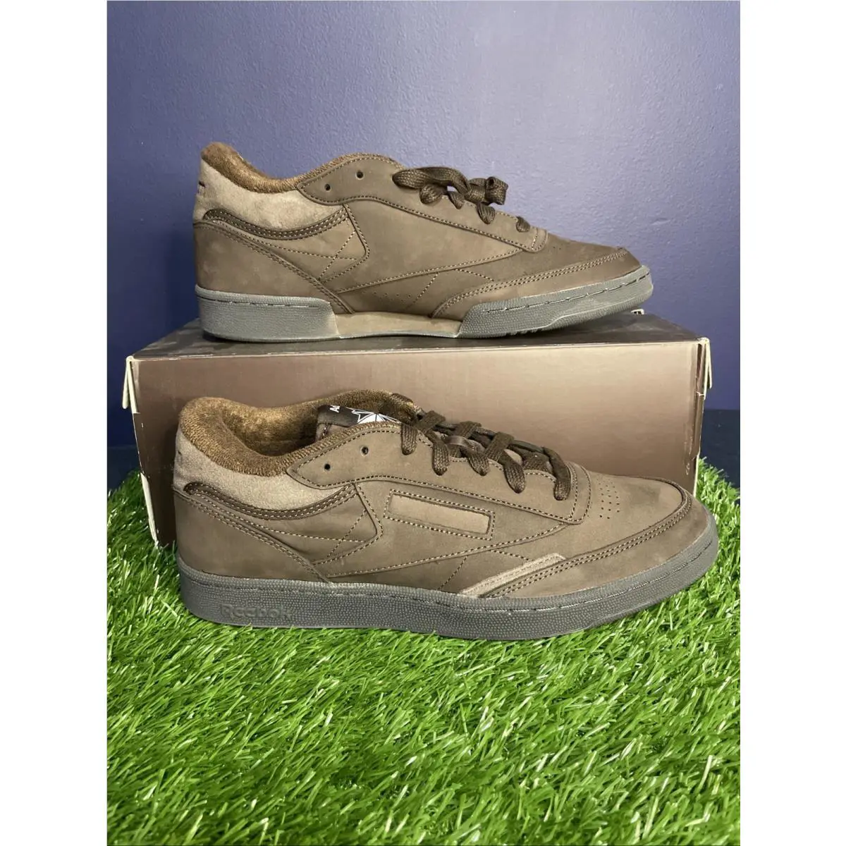 Reebok shoes - Reebok Club C - Club - IF7935 - Brown 5