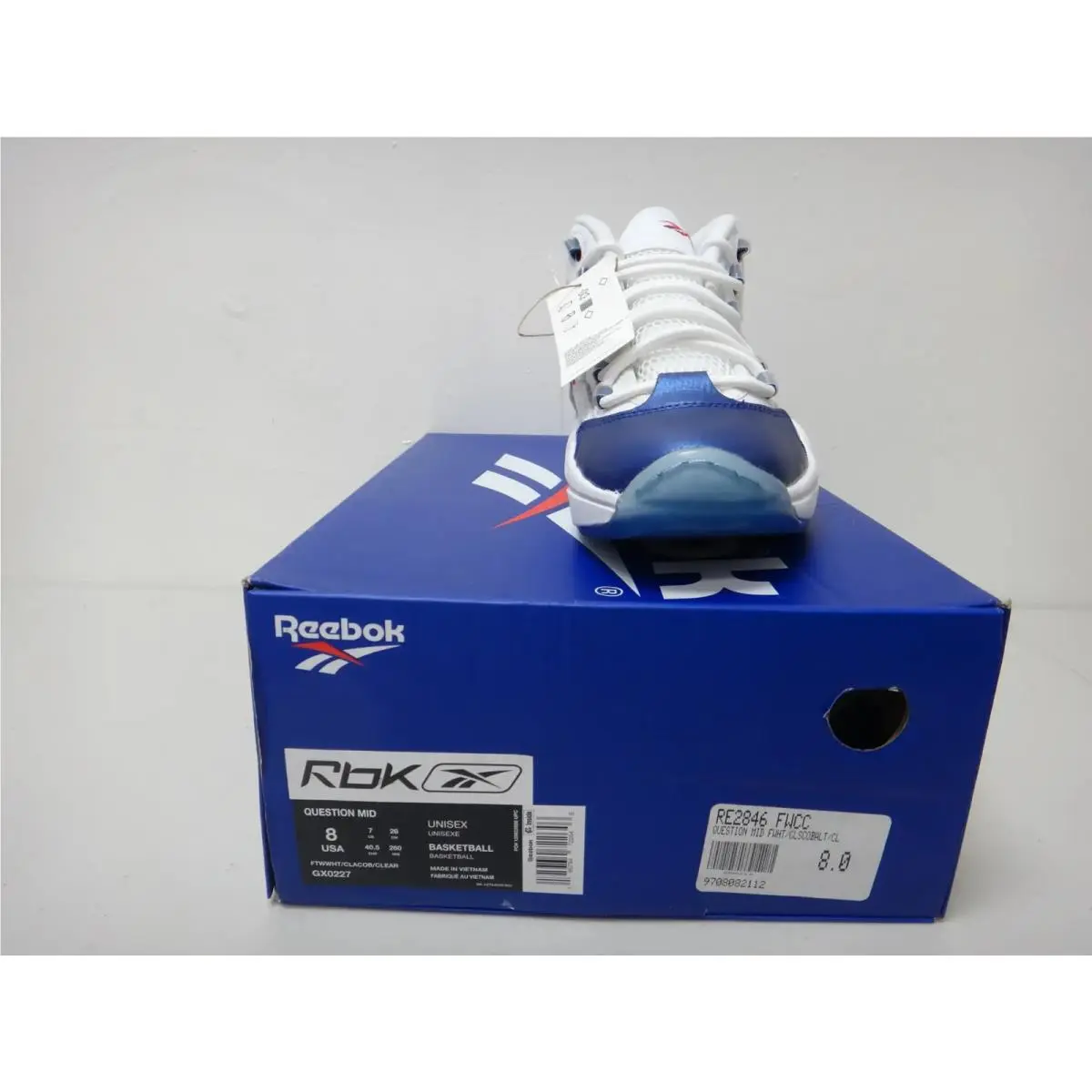 Reebok shoes - Question Mid - Question Mid - GX0227 - White 0
