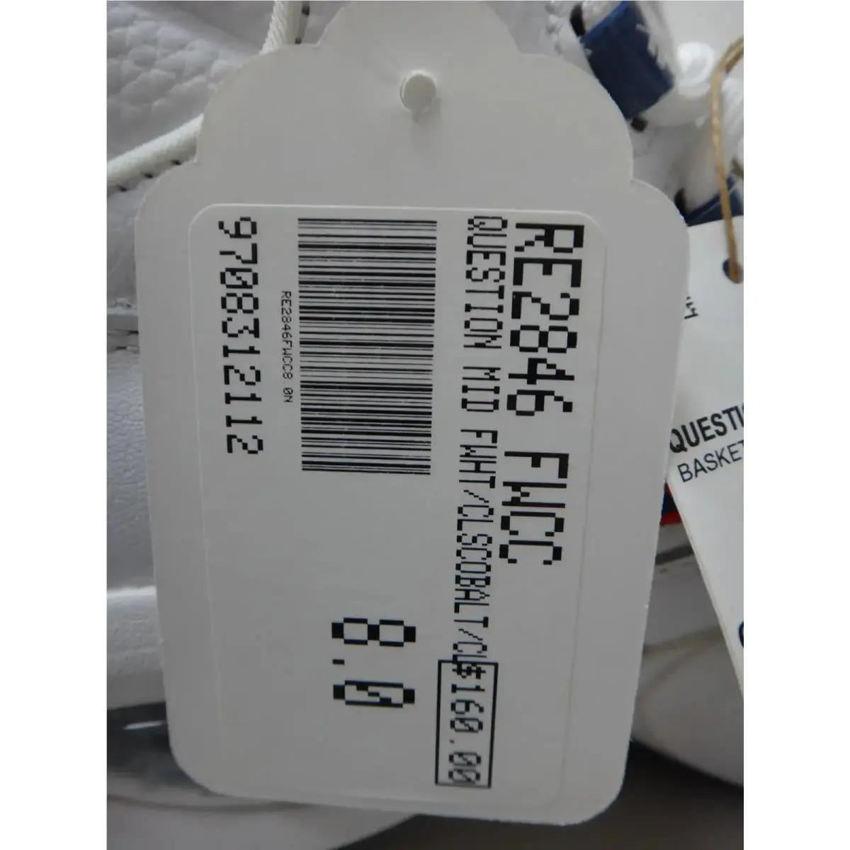 Reebok shoes - Question Mid - Question Mid - GX0227 - White 8