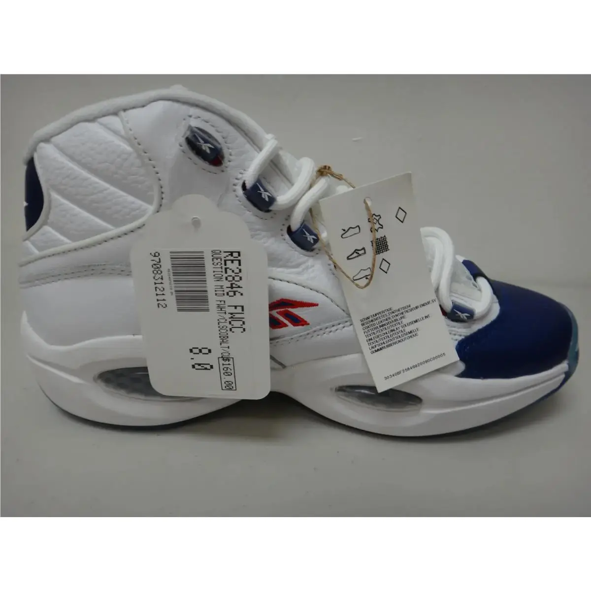 Reebok shoes - Question Mid - Question Mid - GX0227 - White 4
