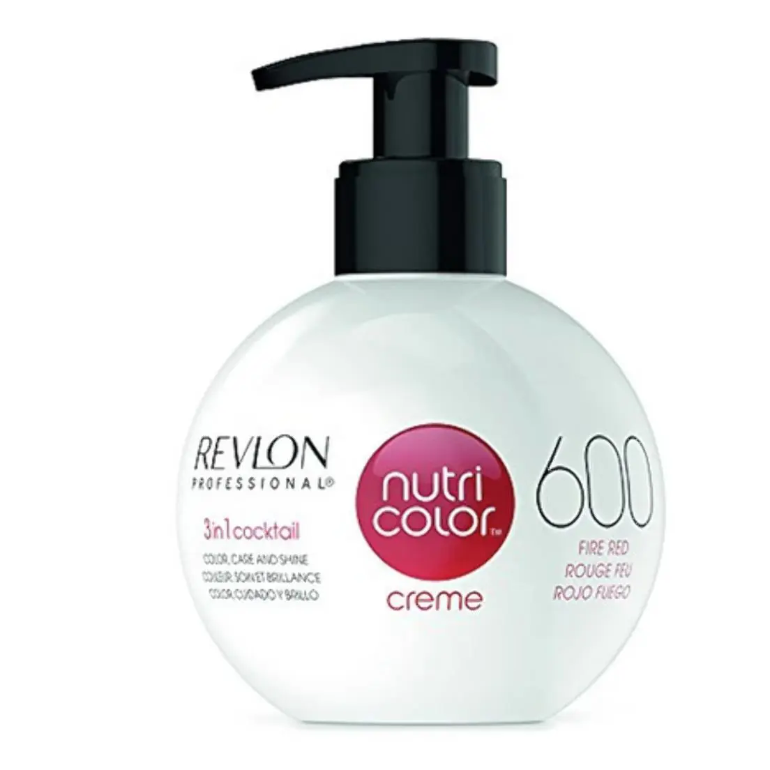 Revlon Nutri Color Creme - 600 Fire Red-2 Pack