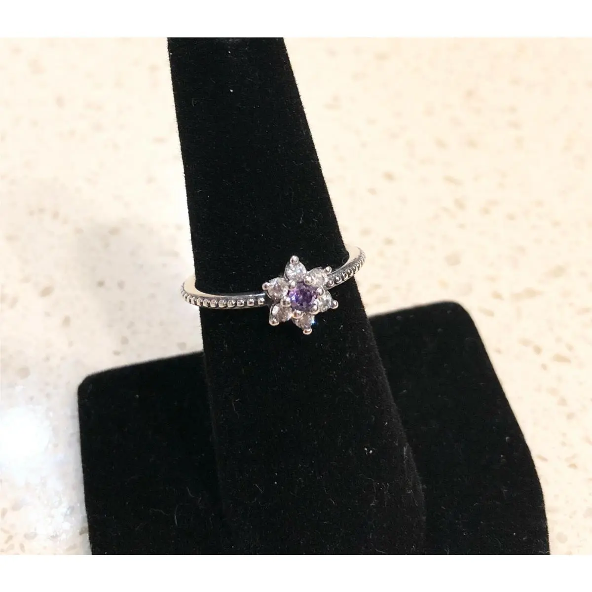 Pandora jewelry  - Purple & Clear, Main Stone: Purple 15