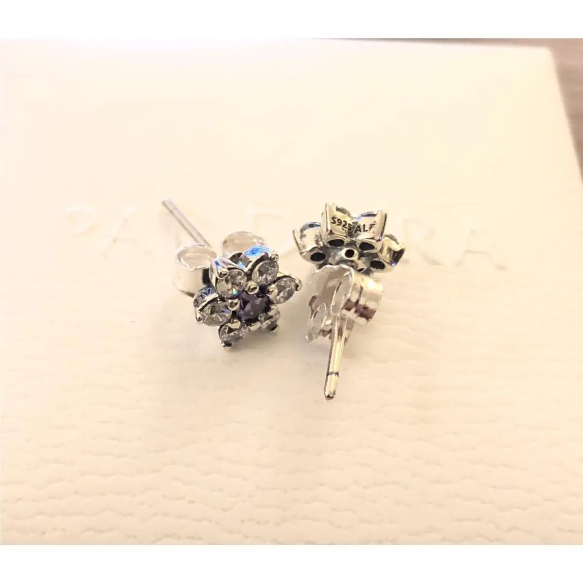 Pandora jewelry  - Purple & Clear, Main Stone: Purple 22