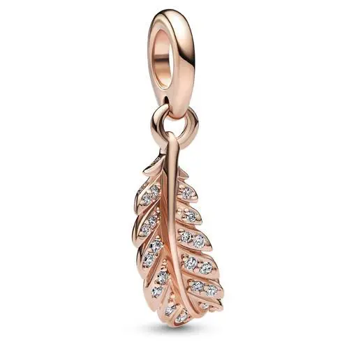 Pandora Floating Curved Feather Dangle Charm 782578C01