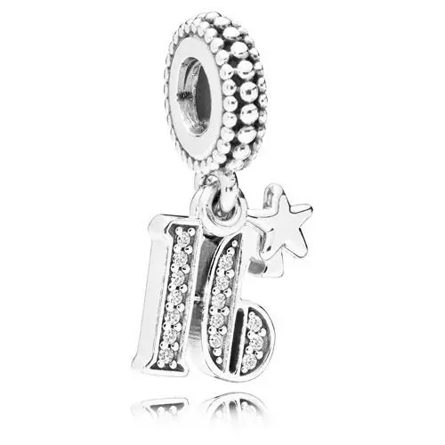 Pandora 16th Celebration Dangle Charm 797261CZ