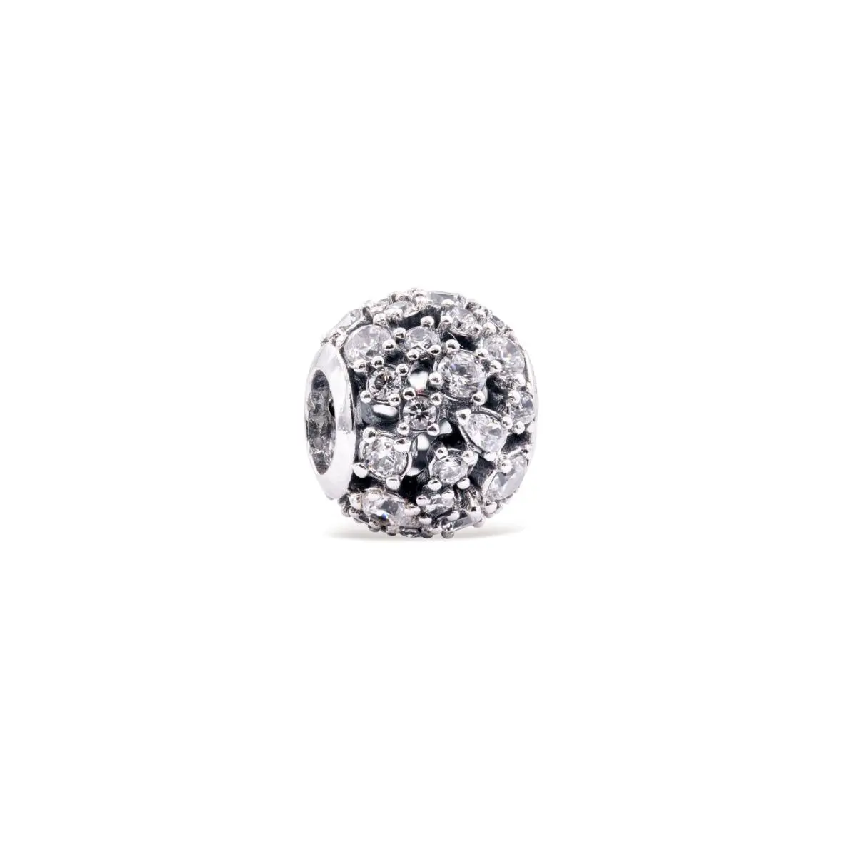Sparkling Round Openwork Charm by Pandora