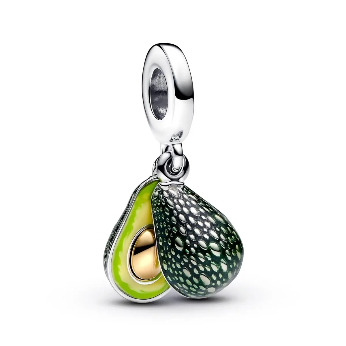 Pandora Moments Avocado Double Dangle Charm 763405C01