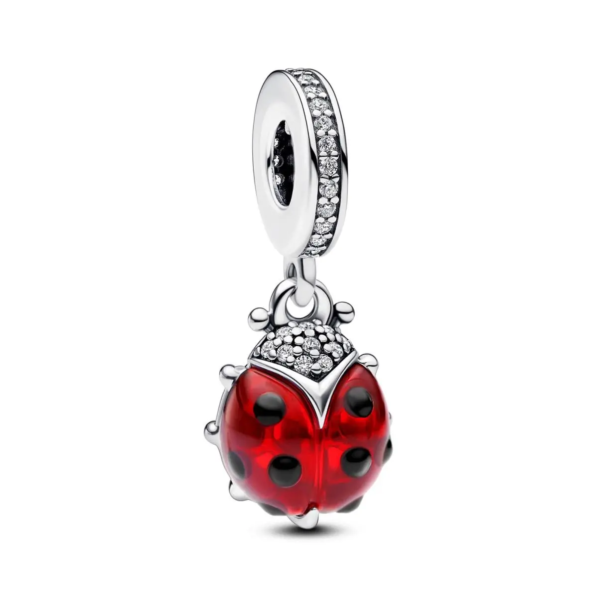 Red Ladybird Dangle Charm 792571C01 by Pandora