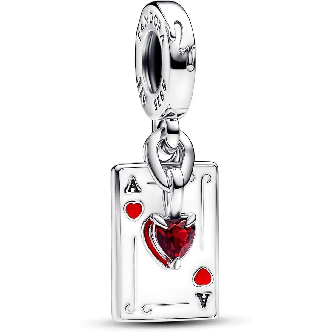 Disney x  Disney Villains Queen of Hearts Double Dangle Charm 793420C01 by Pandora