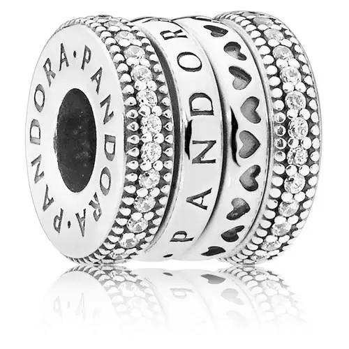 Spinning Hearts of  Charm - 797402CZ by Pandora