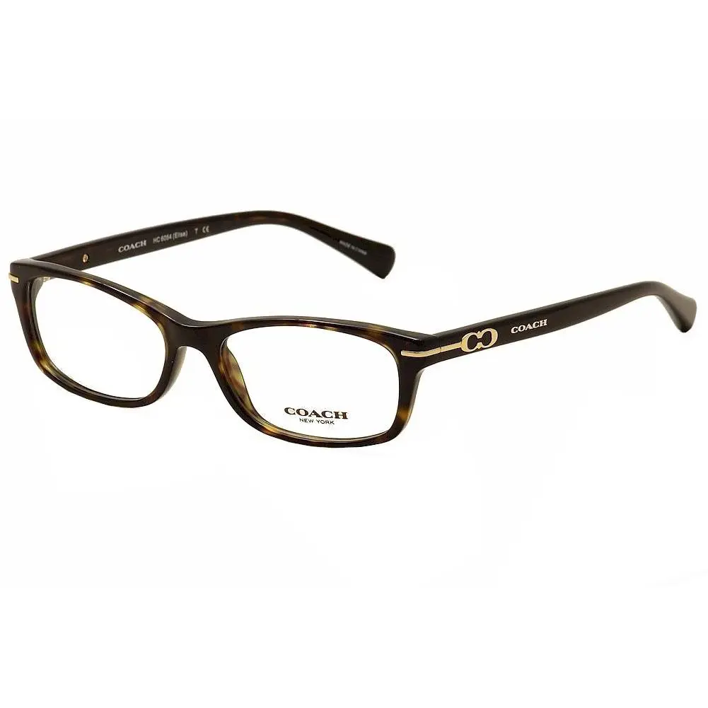 Coach Women`s Eyeglasses Elise HC6054 HC/6054 5001 Tortoise Optical Frame 52mm - Frame: Tortoise