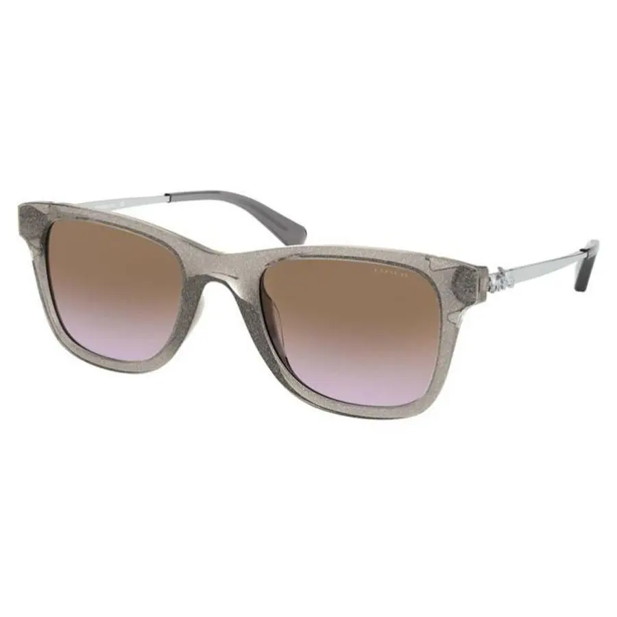 Coach Women Sunglasses Hc8279U-556968 Trans Glittery