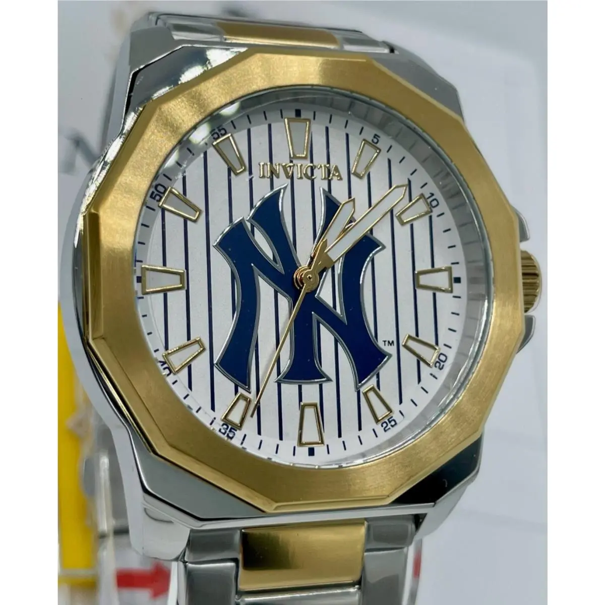 Invicta Speedway York Edition Quartz Silver Dial Men`s Watch 49860