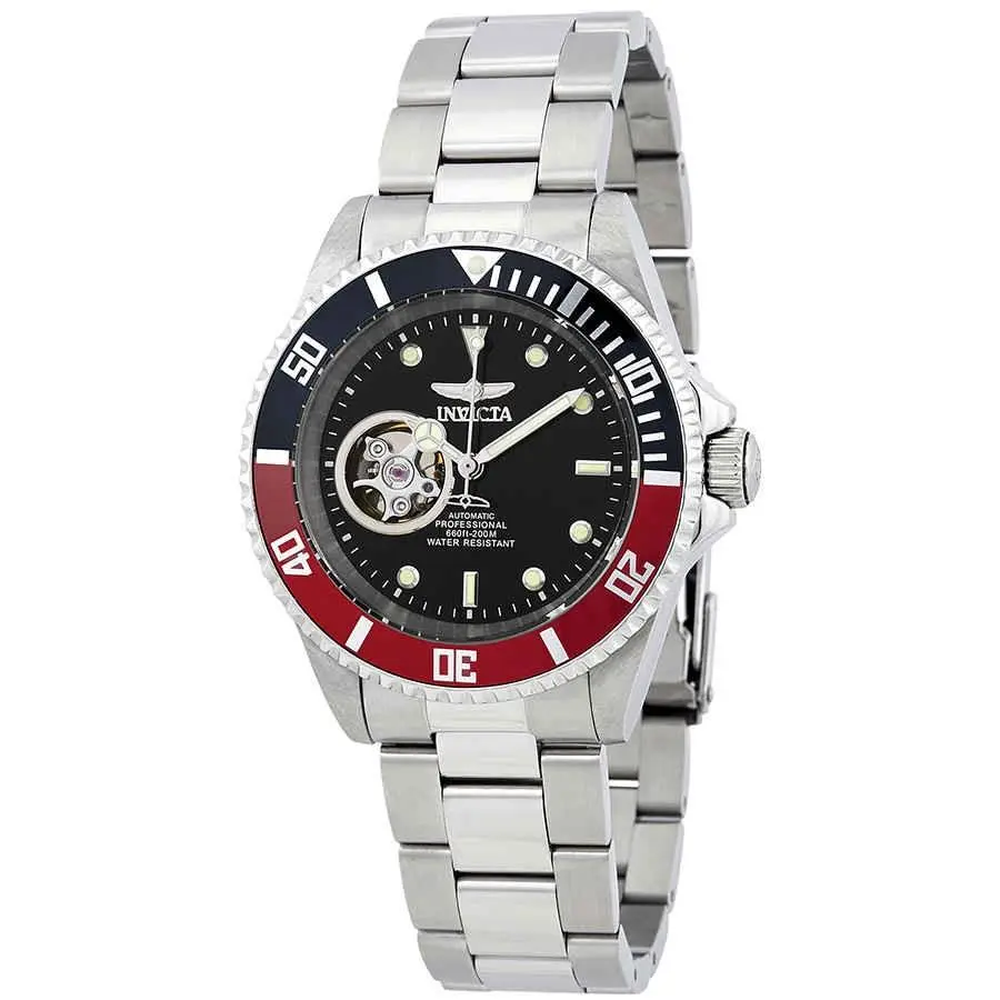 Invicta Pro Diver Automatic Black Dial Men`s Coke Bezel Men`s Watch 20435