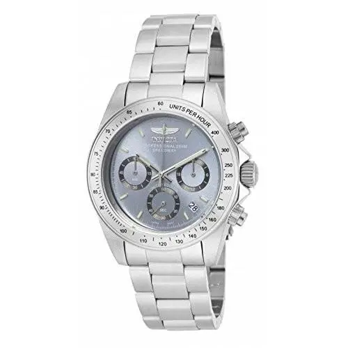 Invicta Speedway Chronograph Matt Dial Stainless Steel Men`s Watch ILE9211A