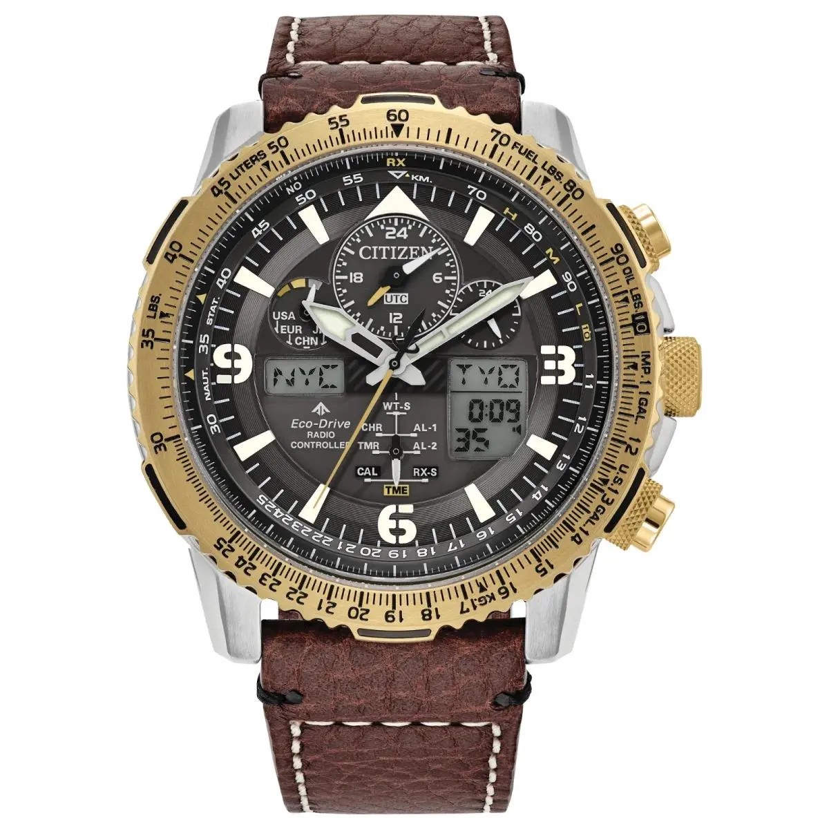Citizen Eco Drive Man`s Promaster Skyhawk Chronograph A-t Watch JY8084-09H