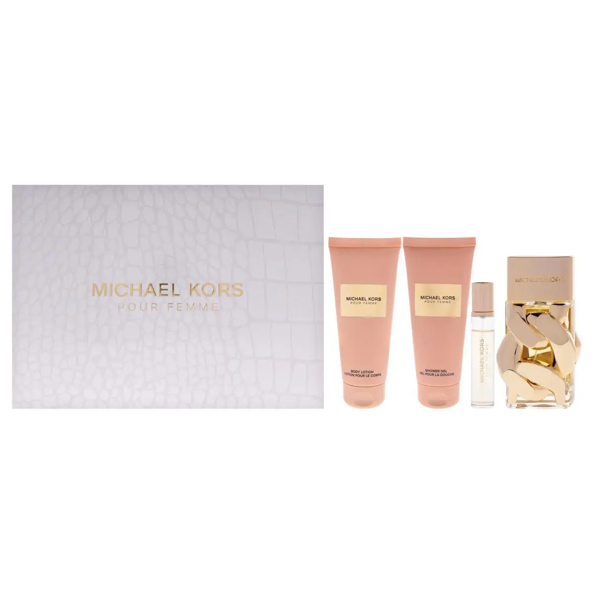 3 Pack Michael Kors Pour Femme by Michael Kors For Women - 4 Pc Gift Set
