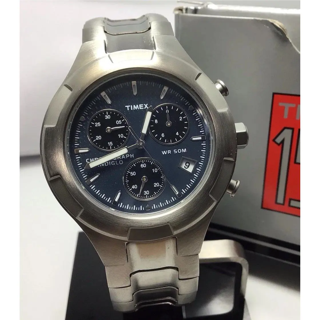 Timex Indiglo Men’s Watch - 5ATM Chronograph