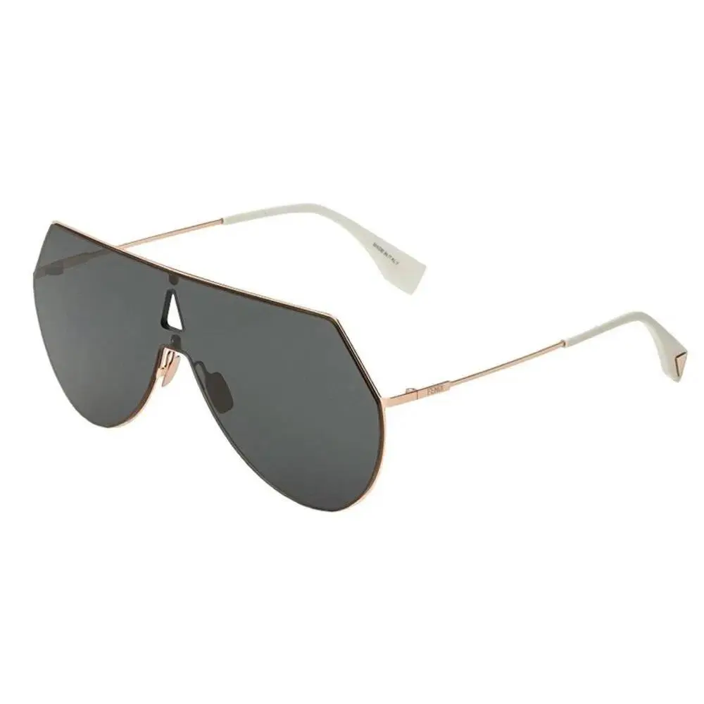 Fendi Eyeline FF 0193/S Ddb Sunglasses Copper / Dark Grey Lens