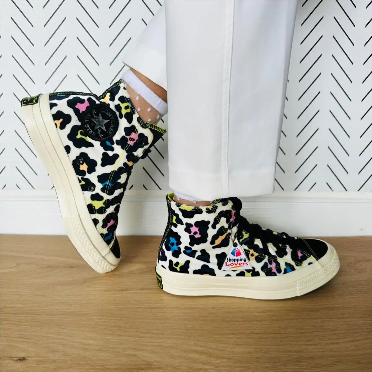 Chuck 70 Hi 6.5 Womens Shoes Animal Print Leopard Sneakers 572369C by Converse