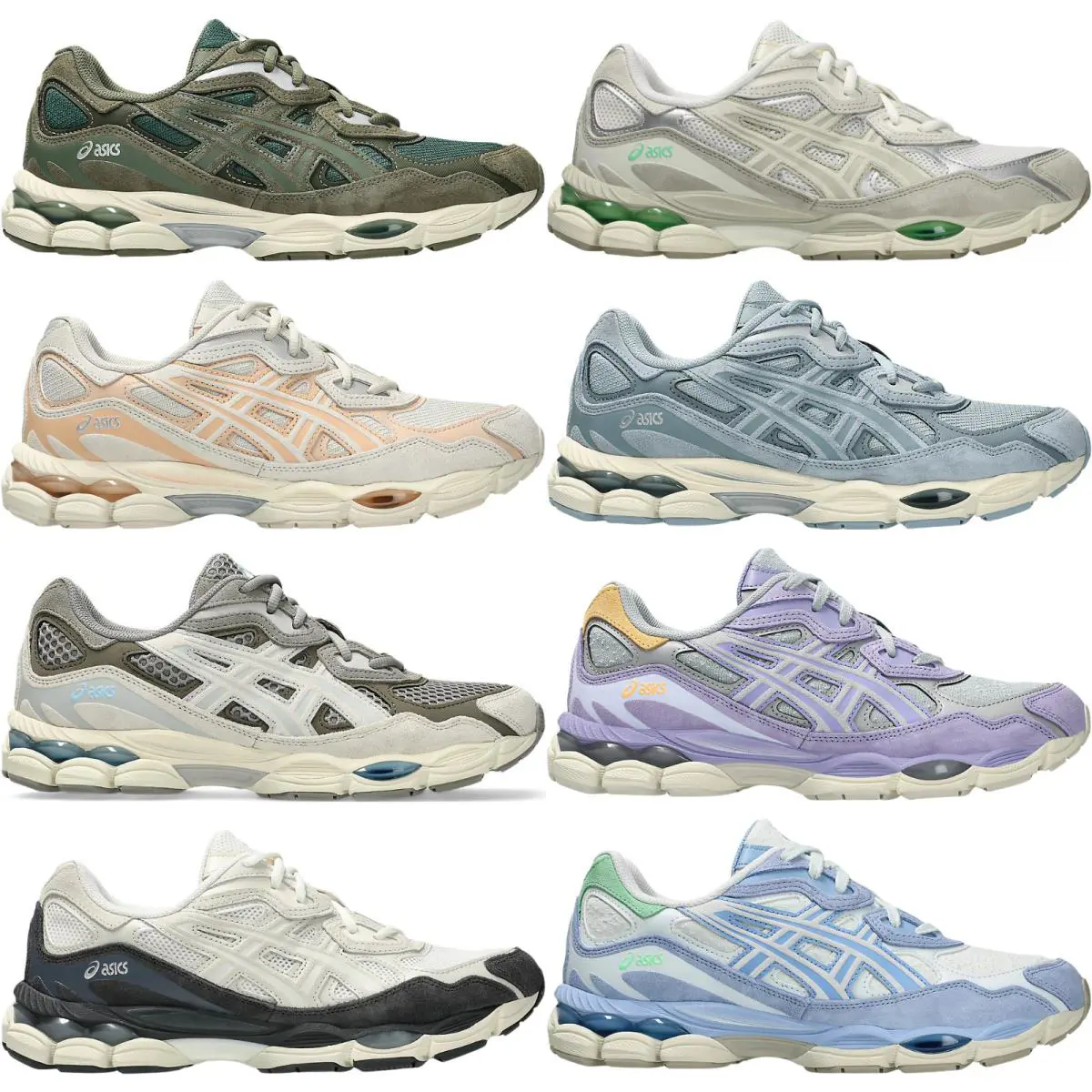 Asics shoes - Asics GEL-NYC - Cream/Fossil 50