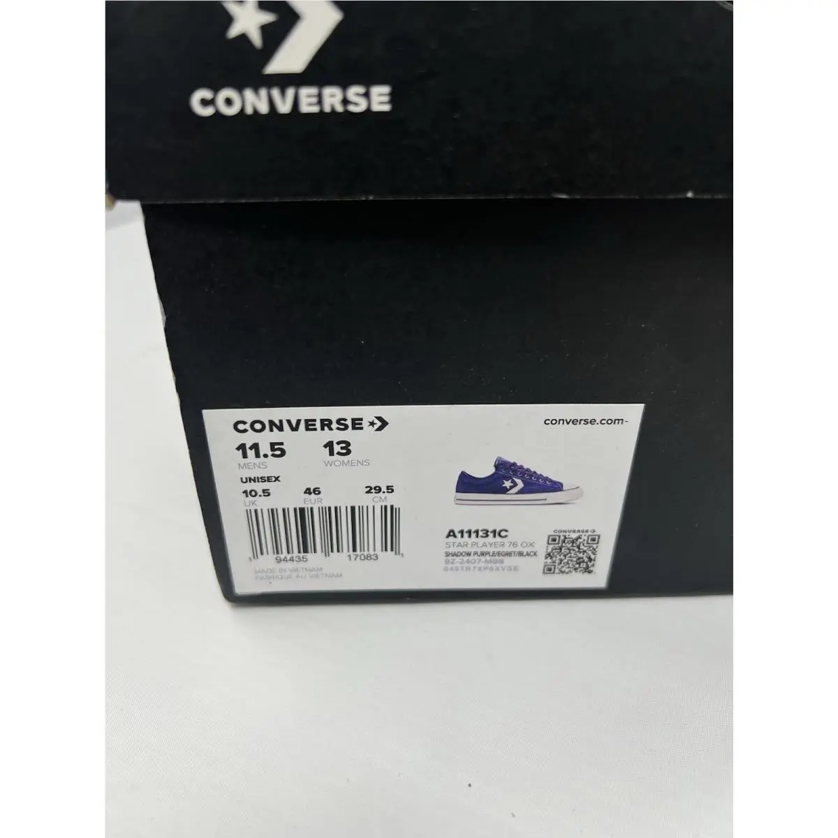 Converse shoes  - Purple 8