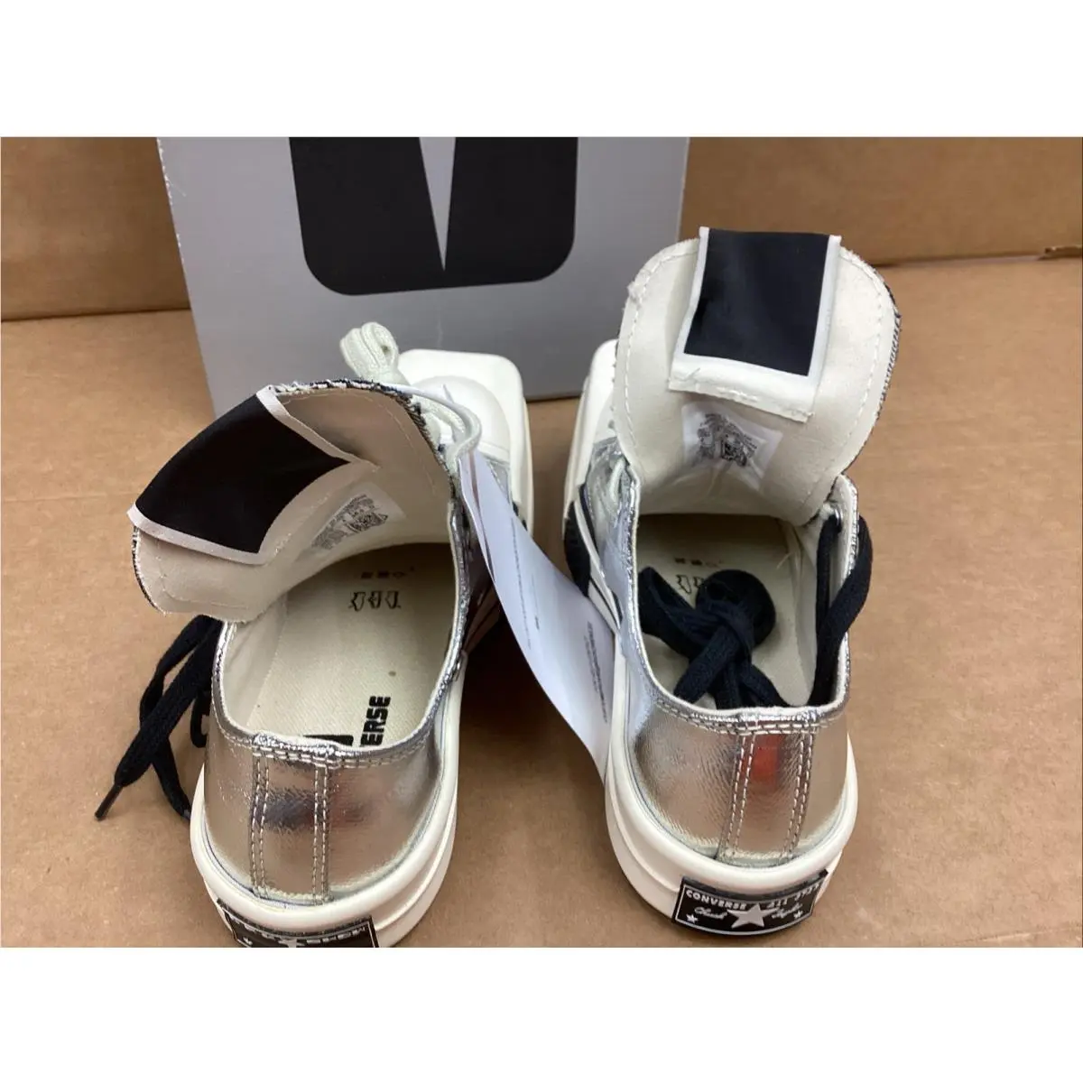 Converse shoes - A01292c - A01292c - silver/white 9