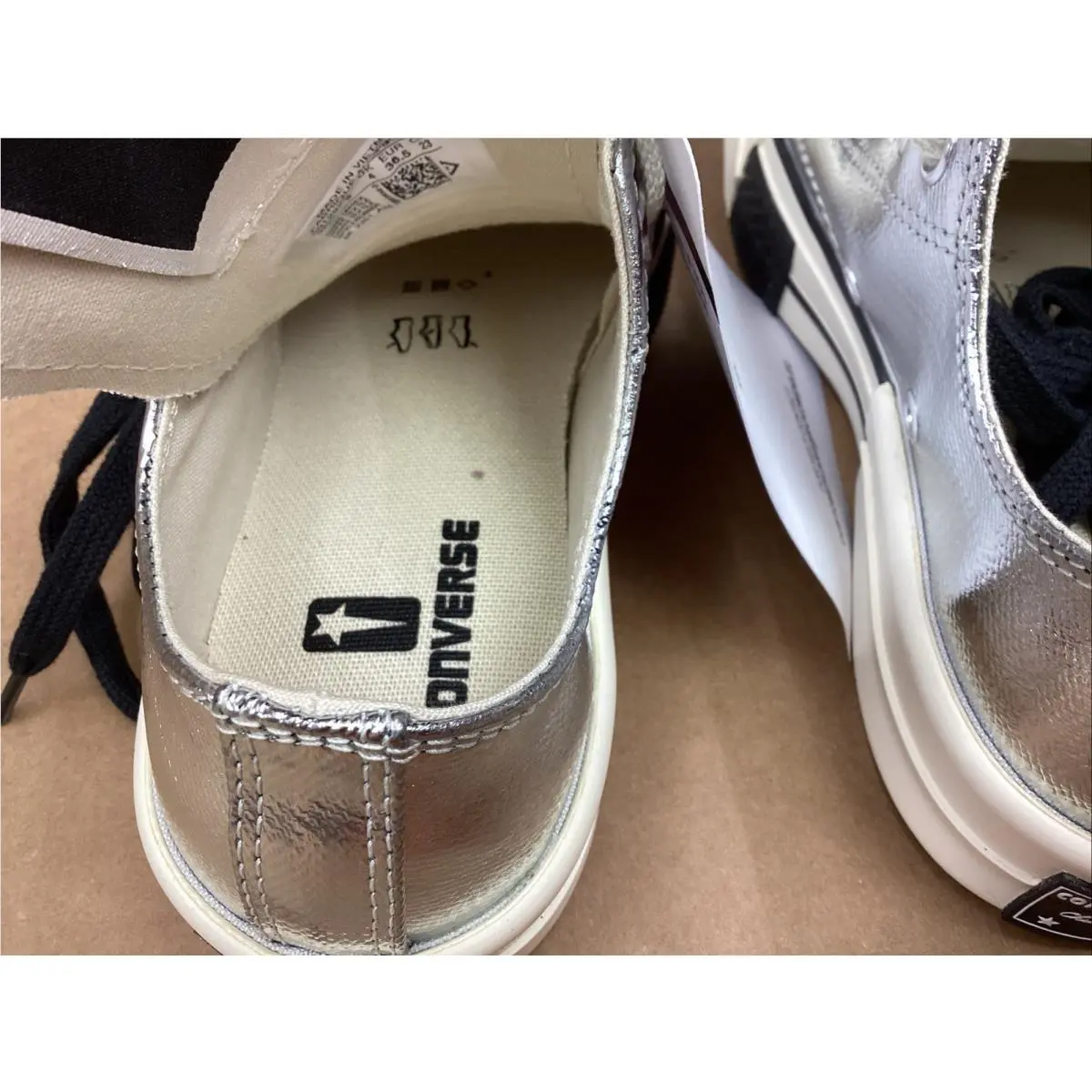 Converse shoes - A01292c - A01292c - silver/white 10