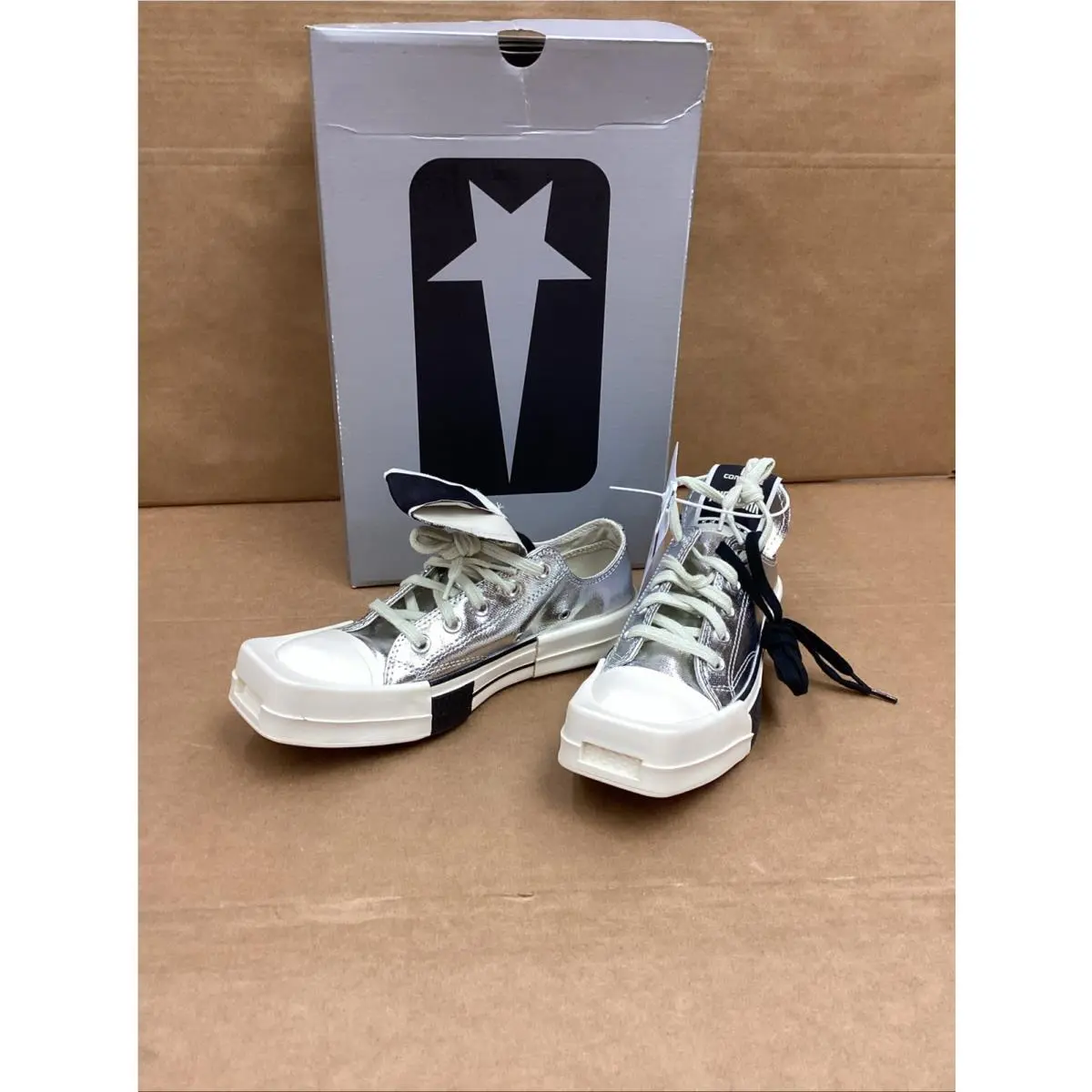 Converse shoes - A01292c - A01292c - silver/white 0