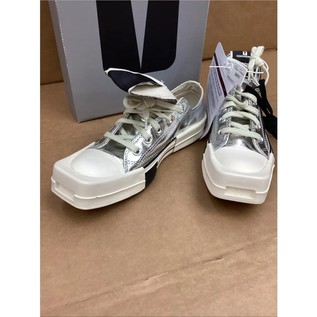 Converse shoes - A01292c - A01292c - silver/white 2