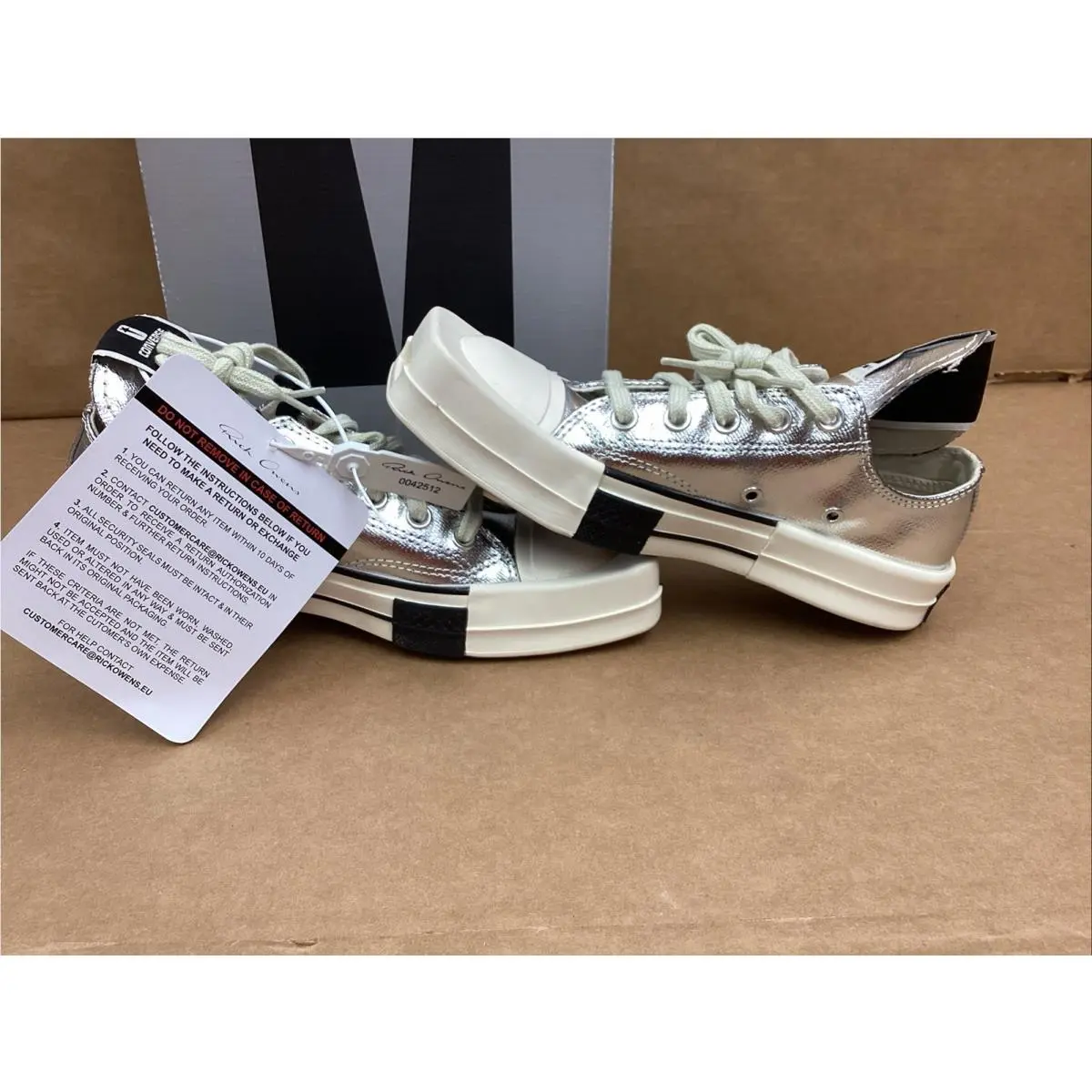 Converse shoes - A01292c - A01292c - silver/white 6