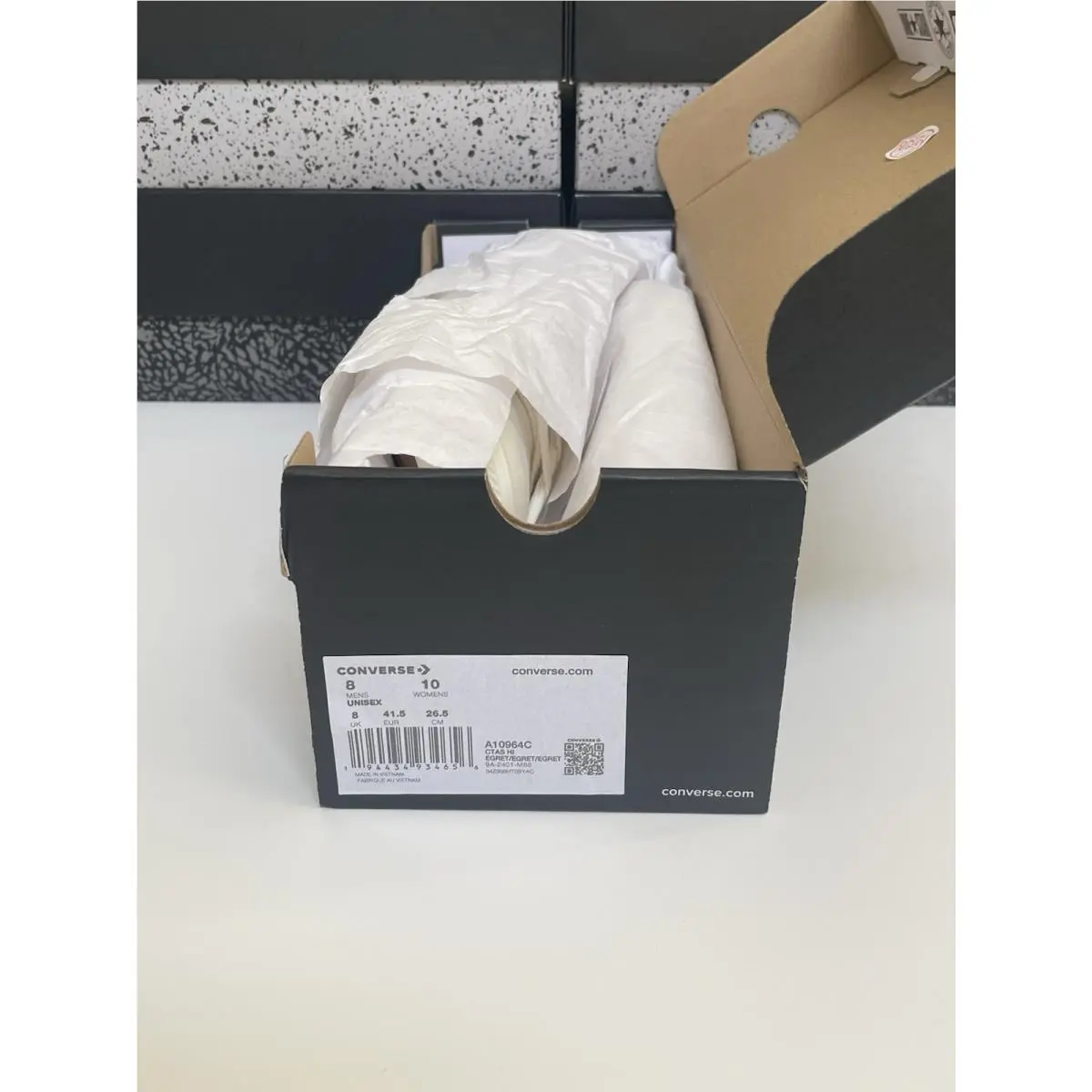Converse shoes - Converse Chuck Taylor All Star High - A10964C - Egret/Egret/Egret (UPC: 0194434934656) 4