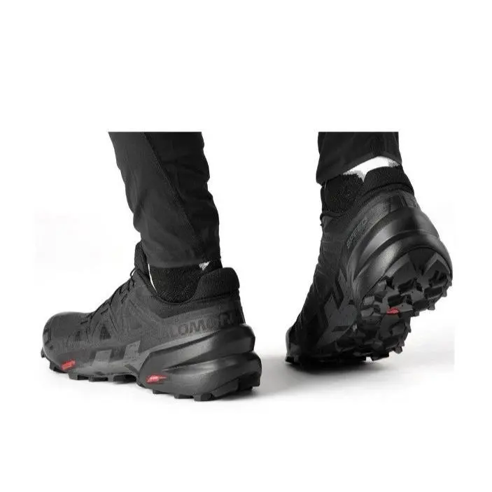 Salomon shoes - Salomon Speedcross 6 - Speedcross - L41737900 - Black (UPC: 0195751087100) 5