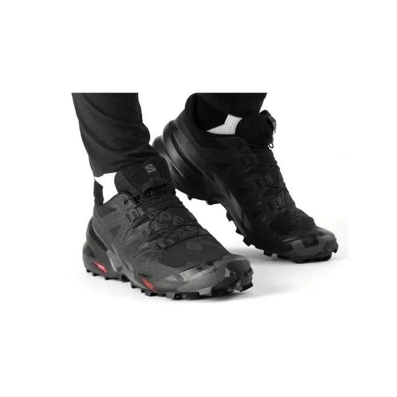 Salomon shoes - Salomon Speedcross 6 - Speedcross - L41737900 - Black (UPC: 0195751087100) 6