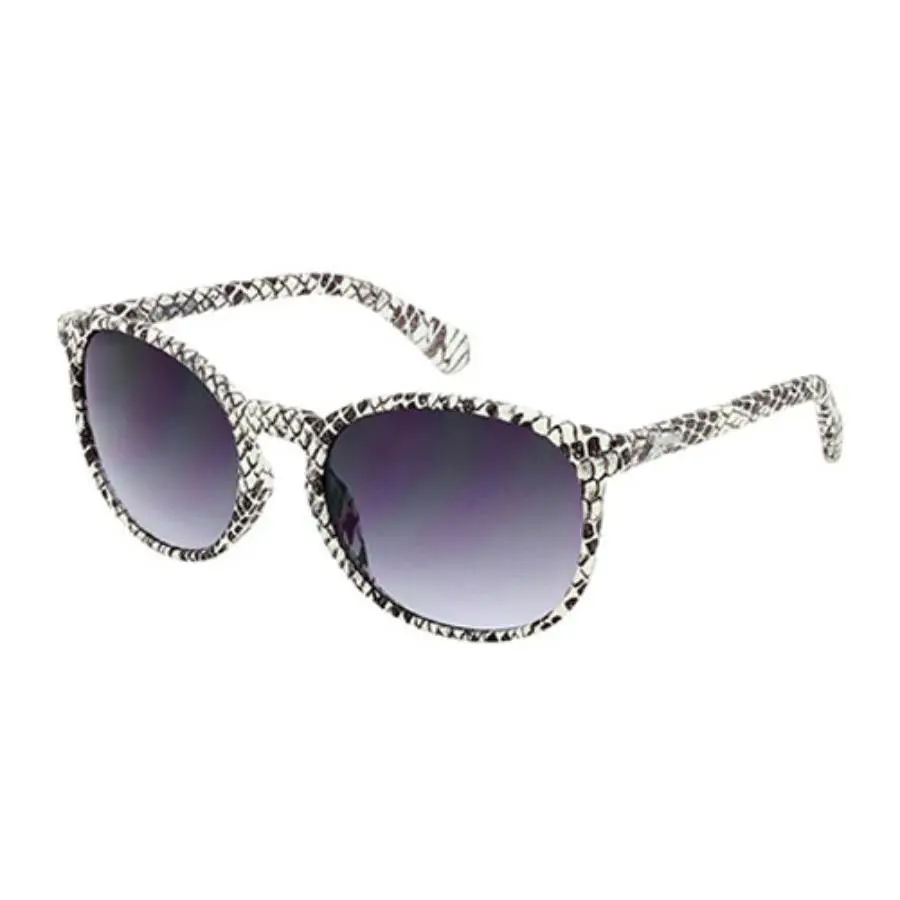 York Women Sunglass KC2725-99B White/black 54-19-135 by Kenneth Cole