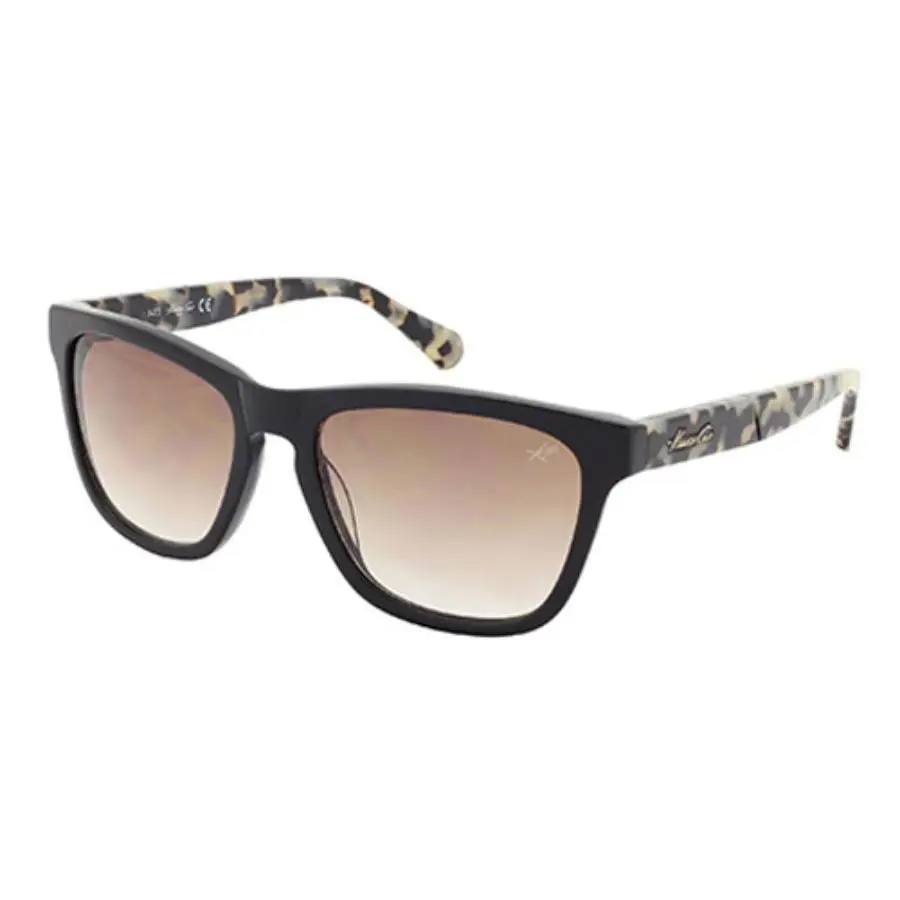York Women Sunglass KC7159-01F Black 55-17-140 by Kenneth Cole