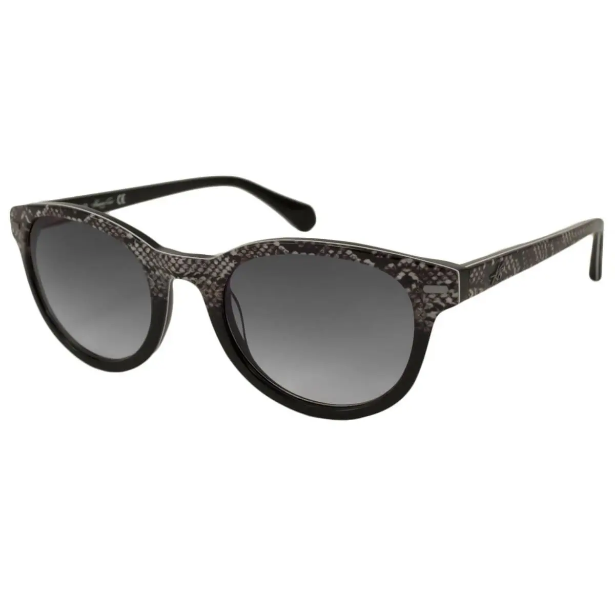 Kenneth Cole York Women Sunglass KC7056-05B Black/snaketrim 51-21-140