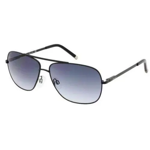 York Women Sunglass KC7044-02B Black 60-13-140 by Kenneth Cole